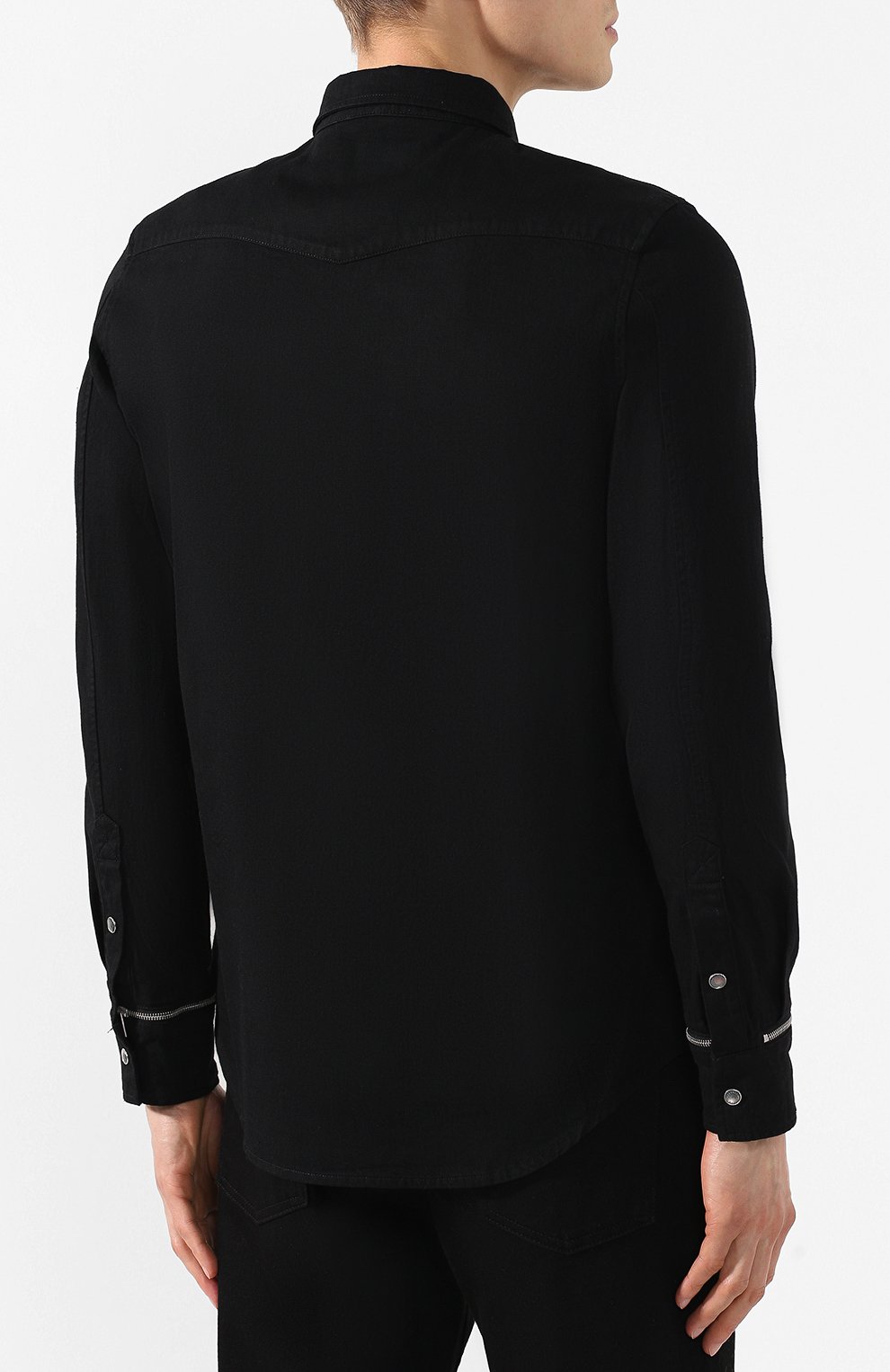 Хлопковая рубашка ALEXANDER MCQUEEN, арт. 558615/QMY40, фото 4