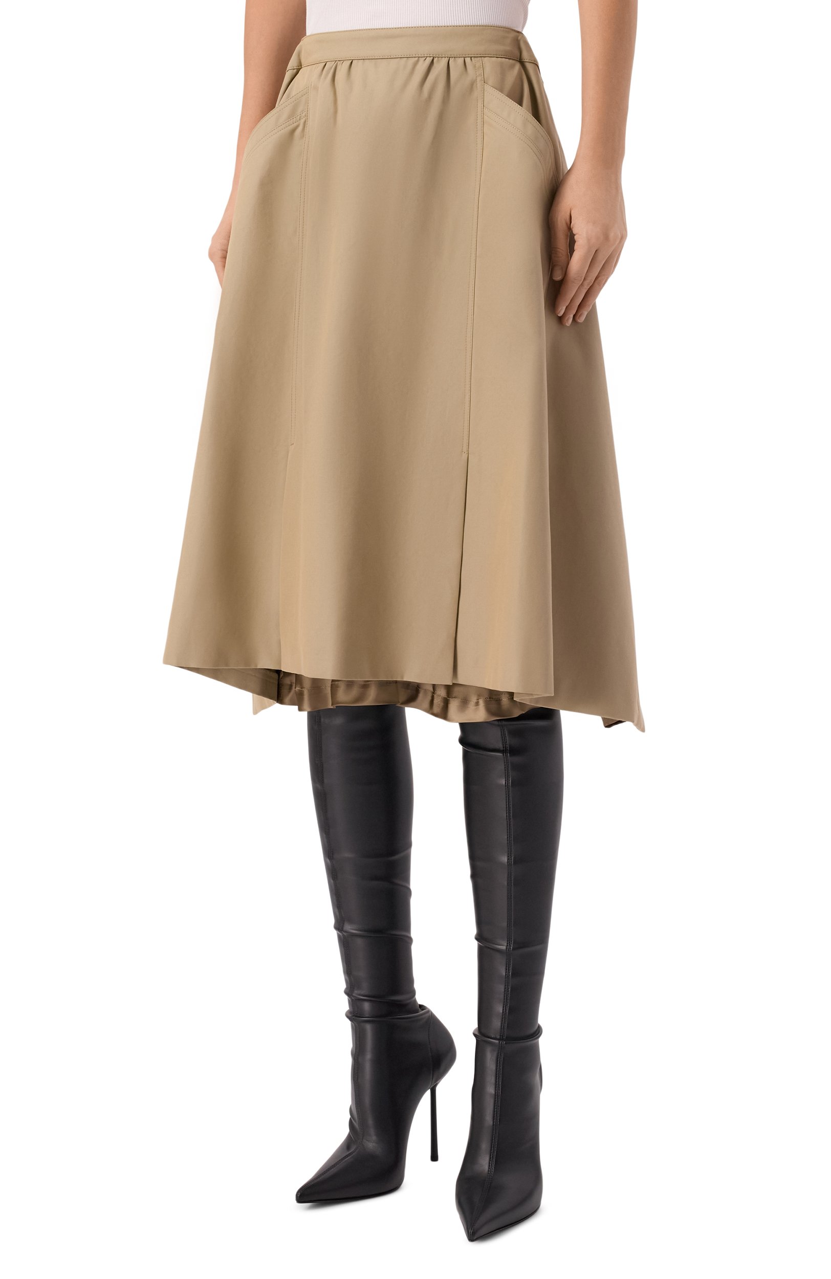 Хлопковая юбка VETEMENTS, арт. WH27SK021C, фото 3