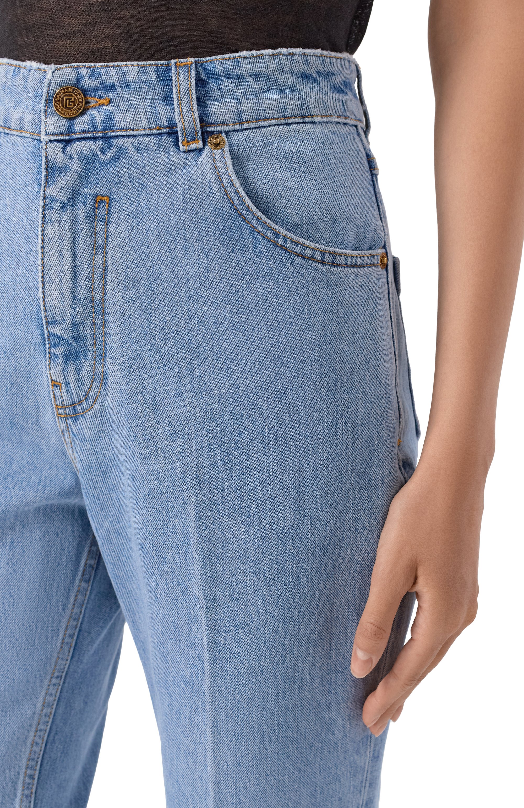 Джинсы BALMAIN, арт. GF1MI070/DG11, фото 5