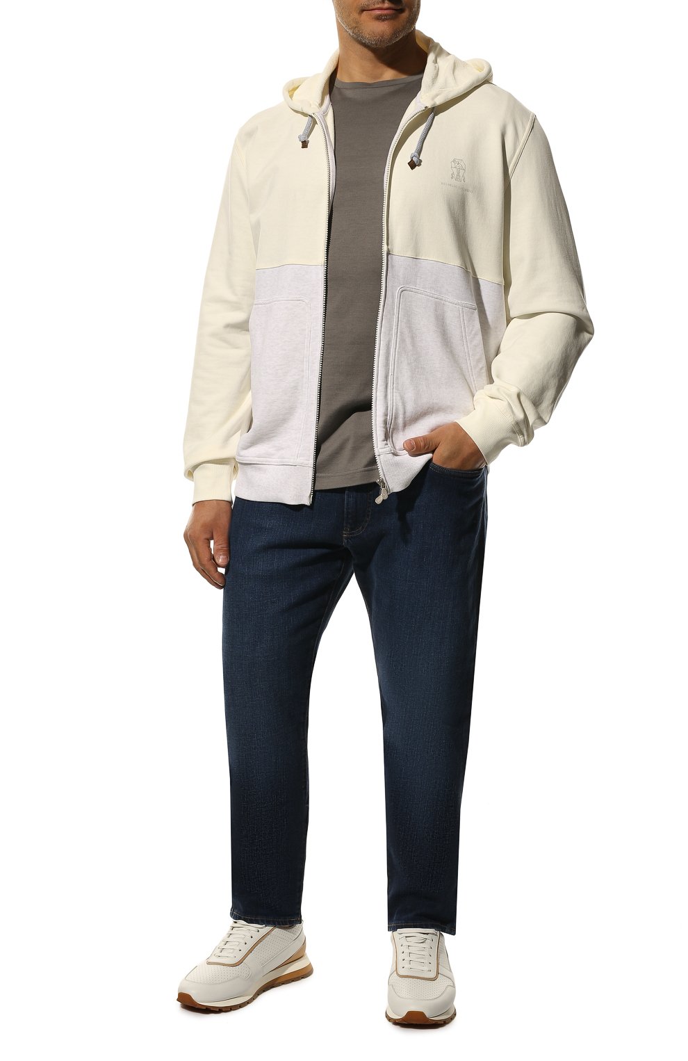 Лонгслив из шелка и хлопка LORO PIANA, арт. FAF6129, фото 2