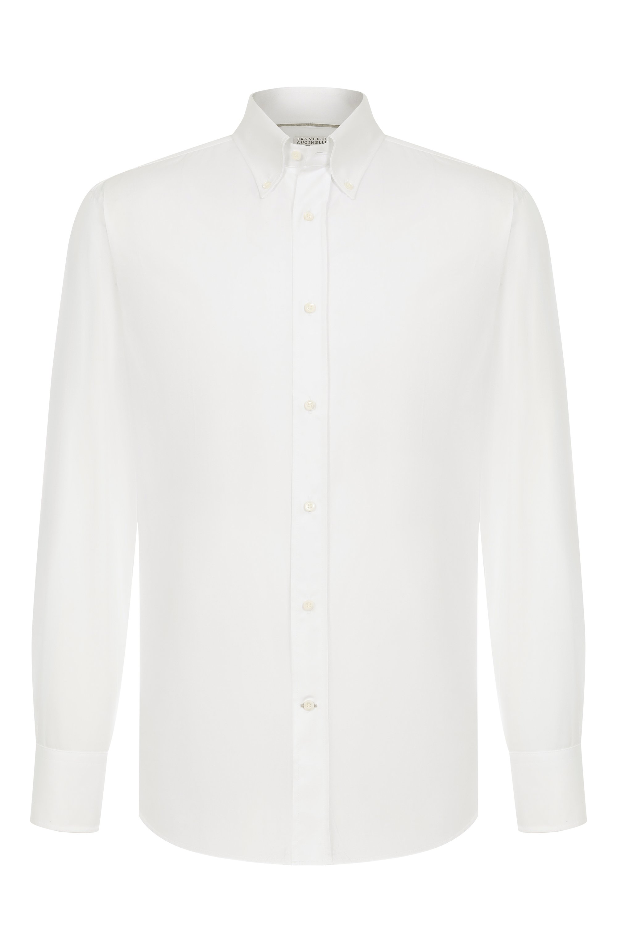 Хлопковая сорочка BRUNELLO CUCINELLI, арт. MBUC41716, фото 1