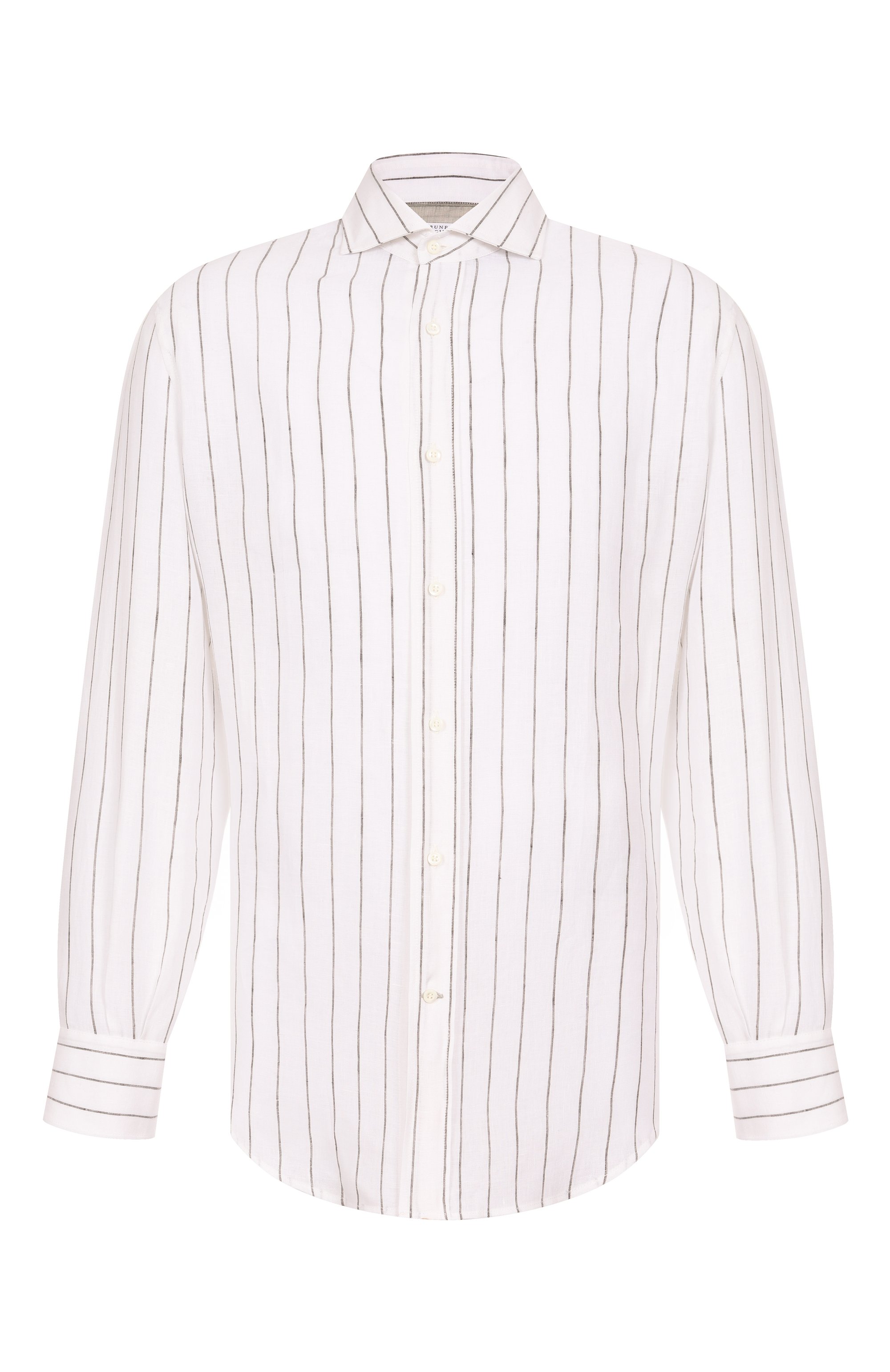 Льняная рубашка BRUNELLO CUCINELLI, арт. MM6860028, фото 1