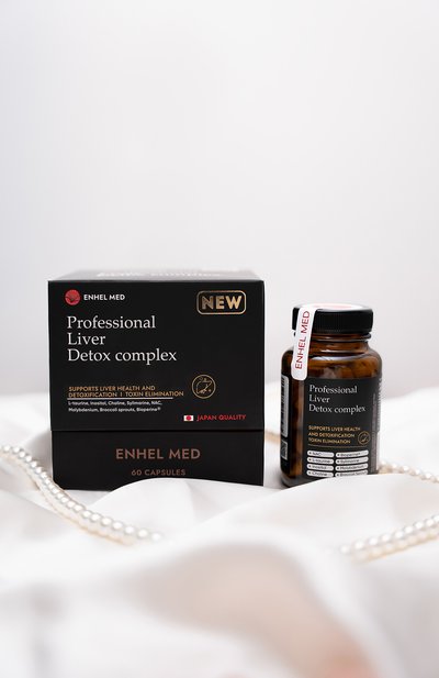 Бад professional liver detox complex (60шт.) ENHEL BEAUTY, арт. 4660520360198, фото 3