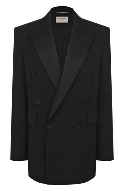 Женский шерстяной жакет SAINT LAURENT, арт. 828008/Y7E63