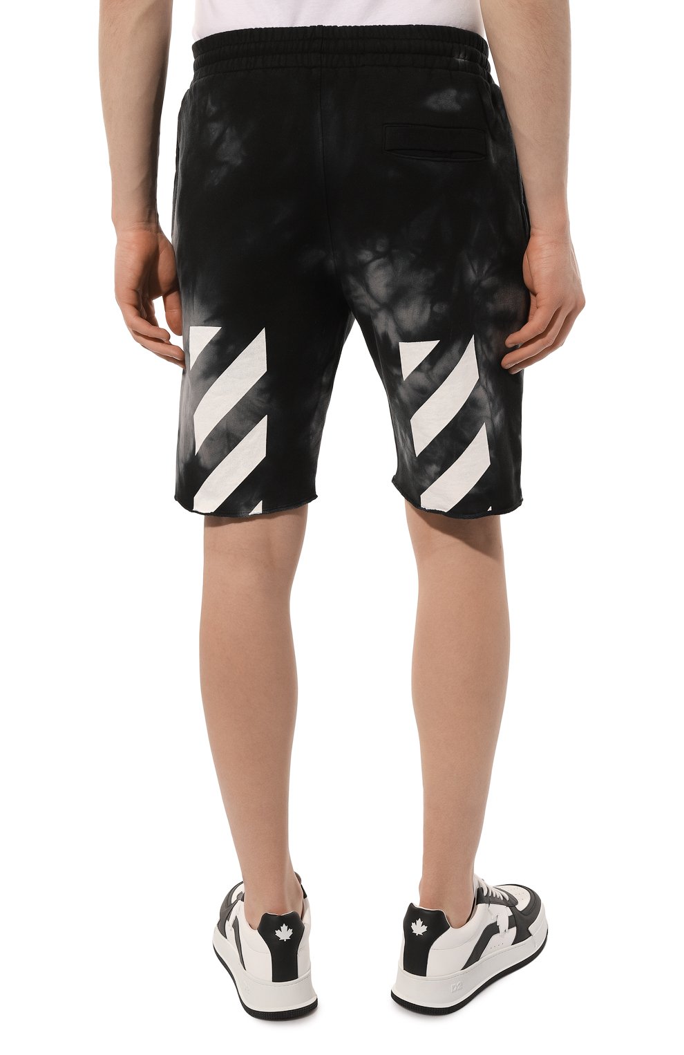 Хлопковые шорты OFF-WHITE, арт. 0MCI006F22FLE0070701, фото 4