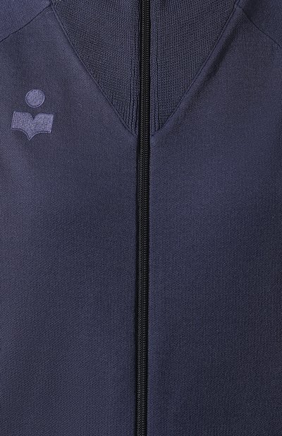 Толстовка ISABEL MARANT ETOILE темно-синего цвета по цене 43650 руб., арт. CA0171-20P056E/DARCEY, фото 5 Толстовка ISABEL MARANT ETOILE, арт. CA0171-20P056E/DARCEY, фото 5
