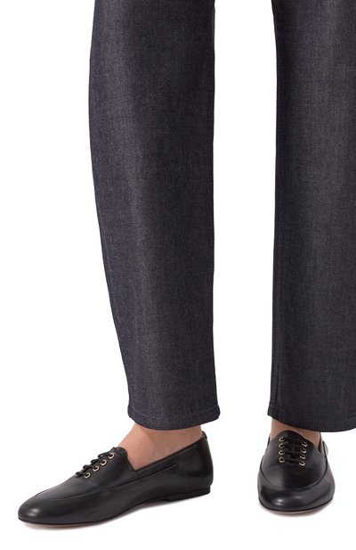 Кожаные лоферы JIL SANDER, арт. J16WR0031/P7689, фото 2