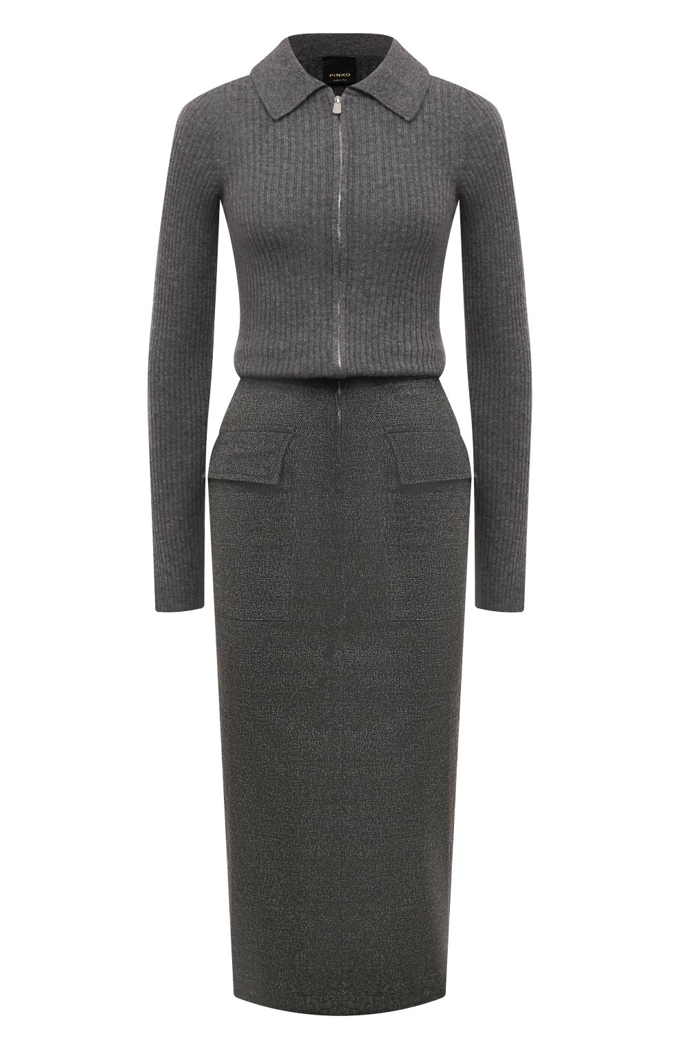 Платье из вискозы и шерсти PINKO, арт. 104235/A25M, фото 1