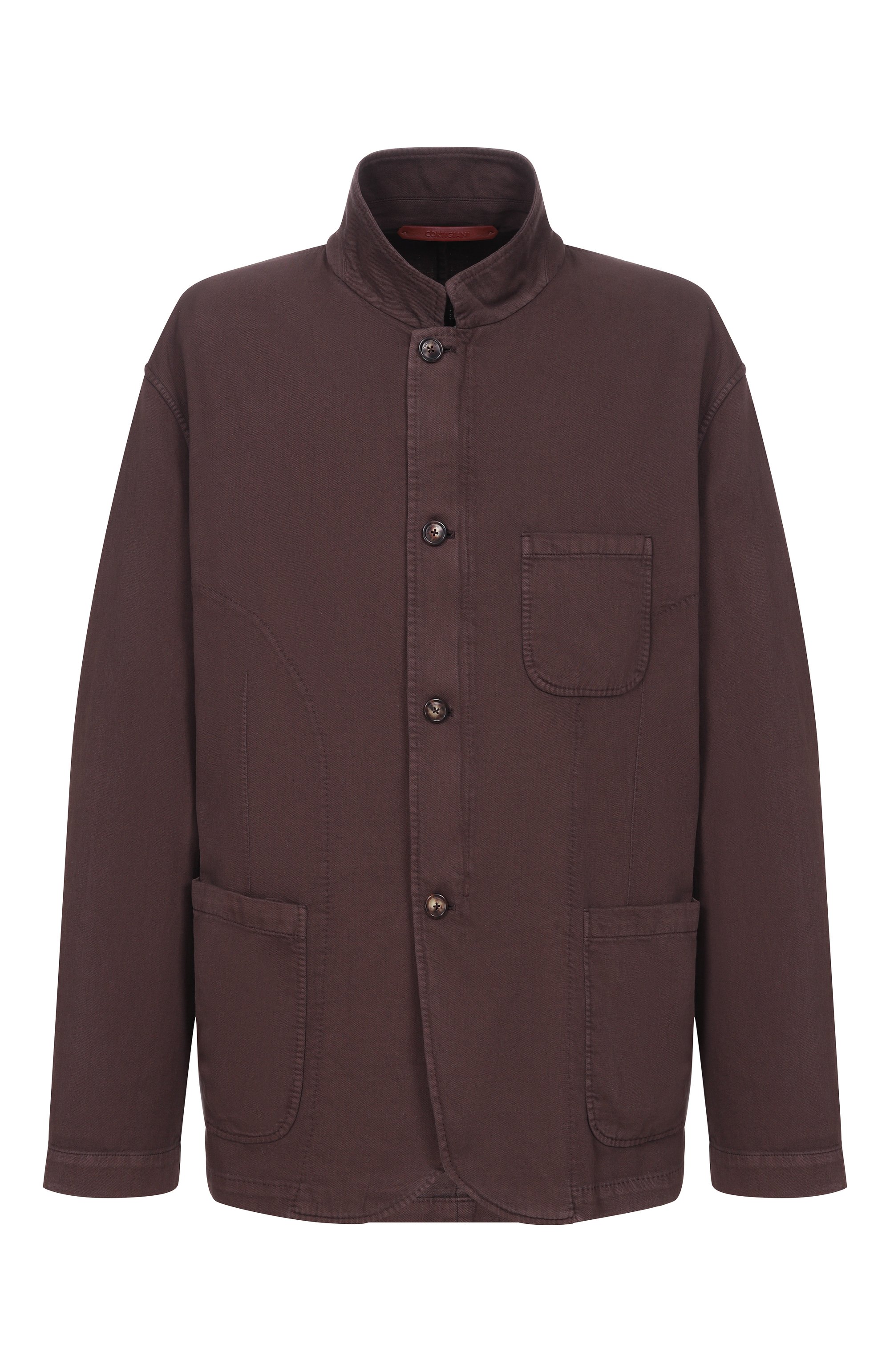 Куртка из хлопка и льна CORTIGIANI, арт. 4AG642, фото 1