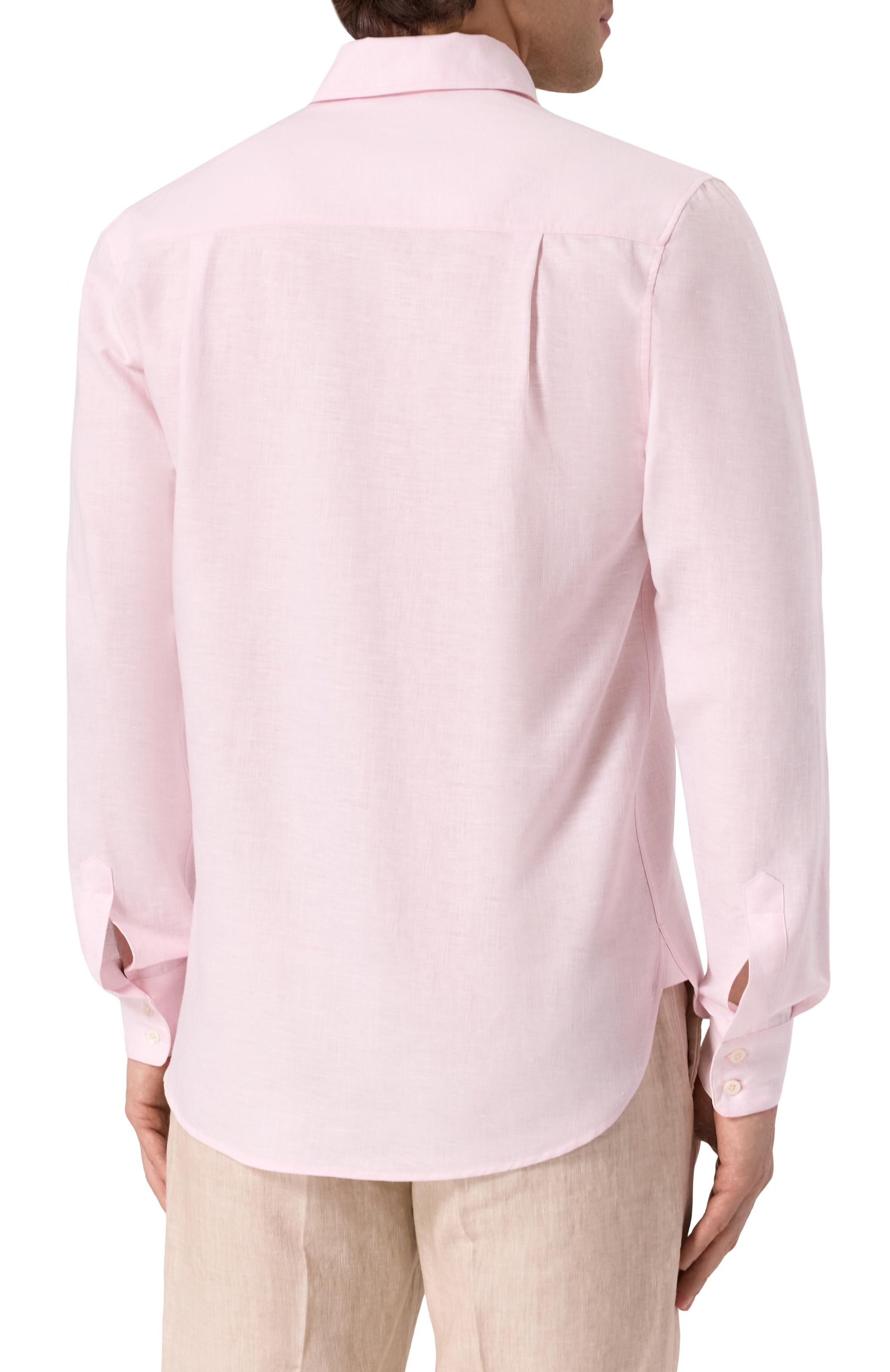 Рубашка изо льна и хлопка ZIMMERLI, арт. 4697-23202, фото 4