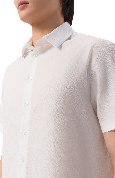 Хлопковая рубашка GIORGIO ARMANI, арт. GM000474/TE11186, фото 5