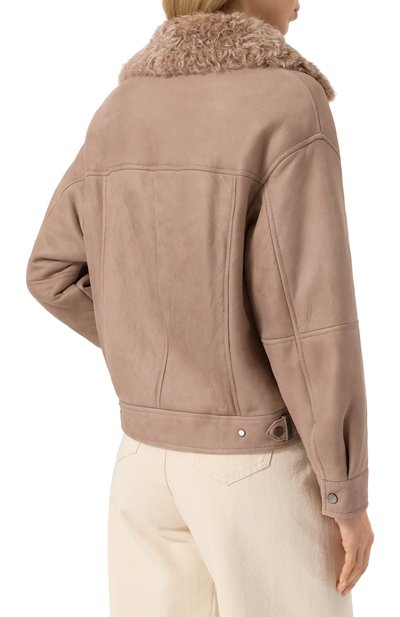 Дубленка из овчины BRUNELLO CUCINELLI, арт. MPMCY7994, фото 4