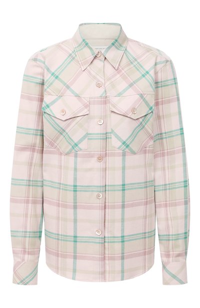 Женская хлопковая рубашка DRIES VAN NOTEN, арт. 202-10703-1211