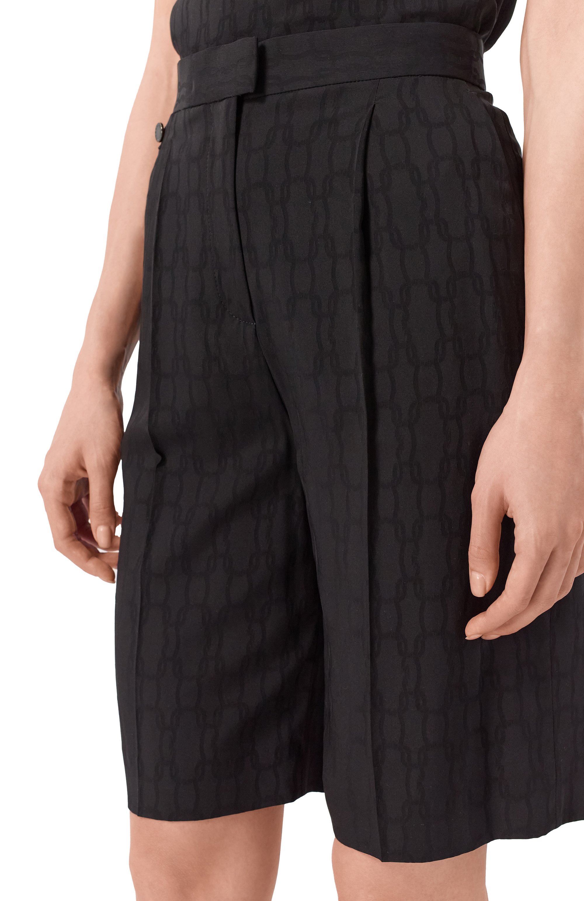 Шорты из вискозы и шелка AGNONA, арт. T80702/J5008, фото 5