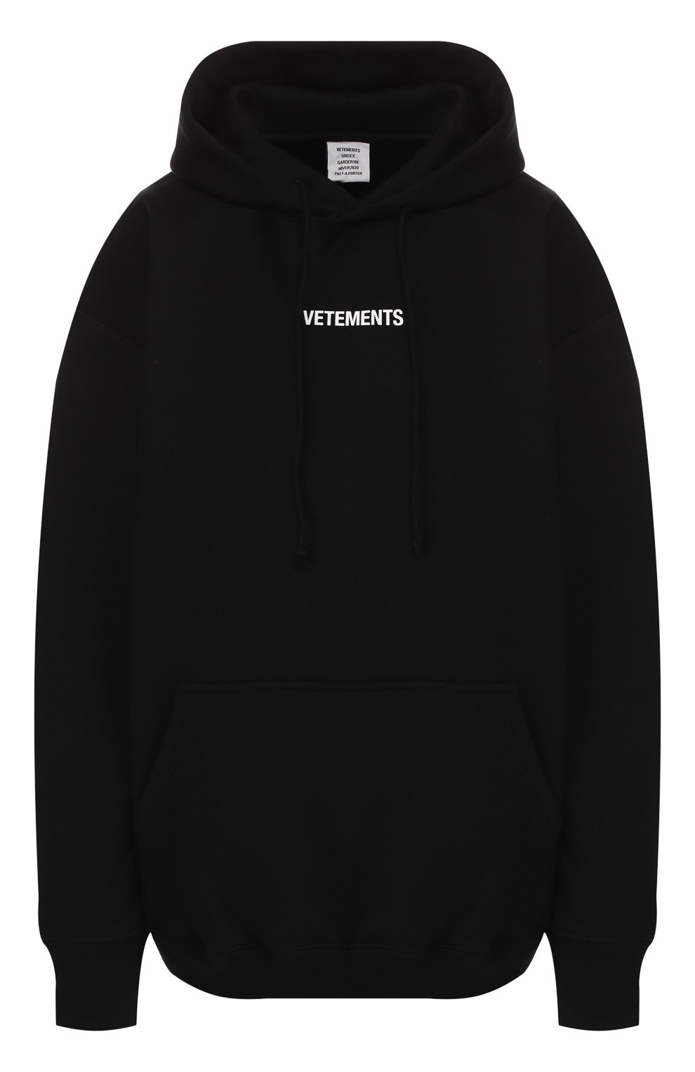 Хлопковое худ и VETEMENTS, арт. UAH20TR725/W, фото 1