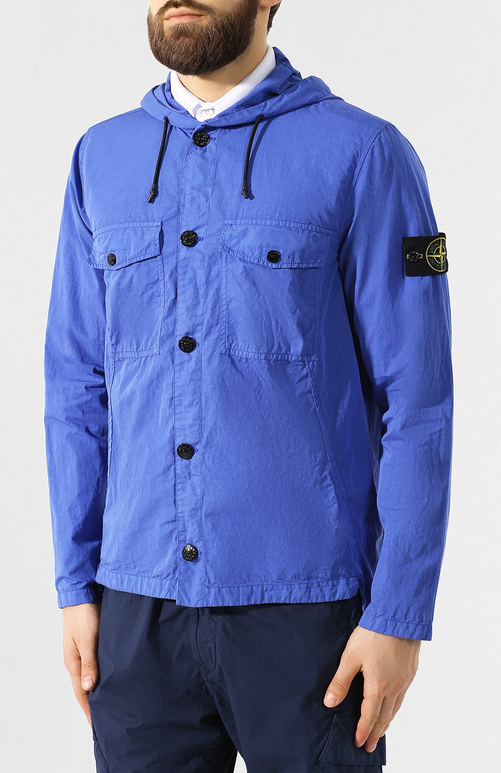 Хлопковая куртка STONE ISLAND, арт. 701510608, фото 3