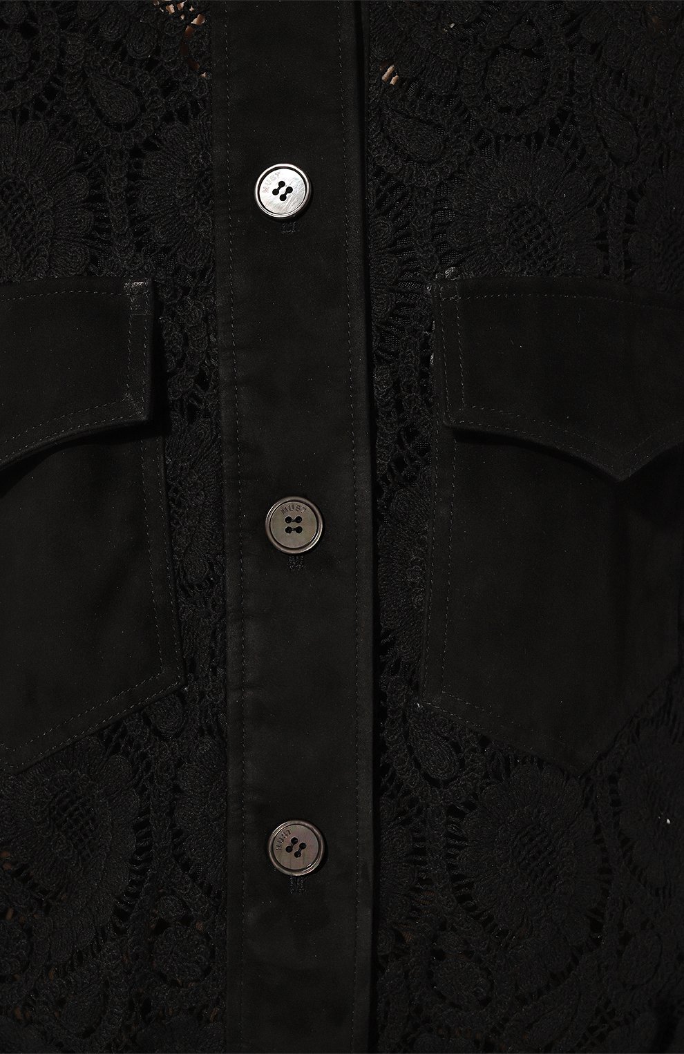 Комбинированный бомбер MVST, арт. TDBCK-Y105, фото 5