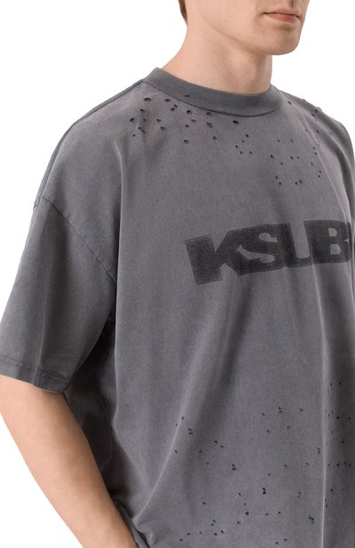 Хлопковая футболка KSUBI, арт. MPF25TE025, фото 5