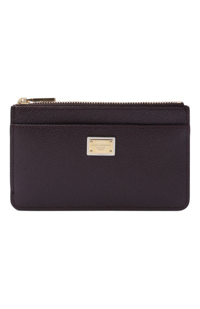 Женский кожаный футляр для кредитных карт DOLCE & GABBANA, арт. BI1261/A1001