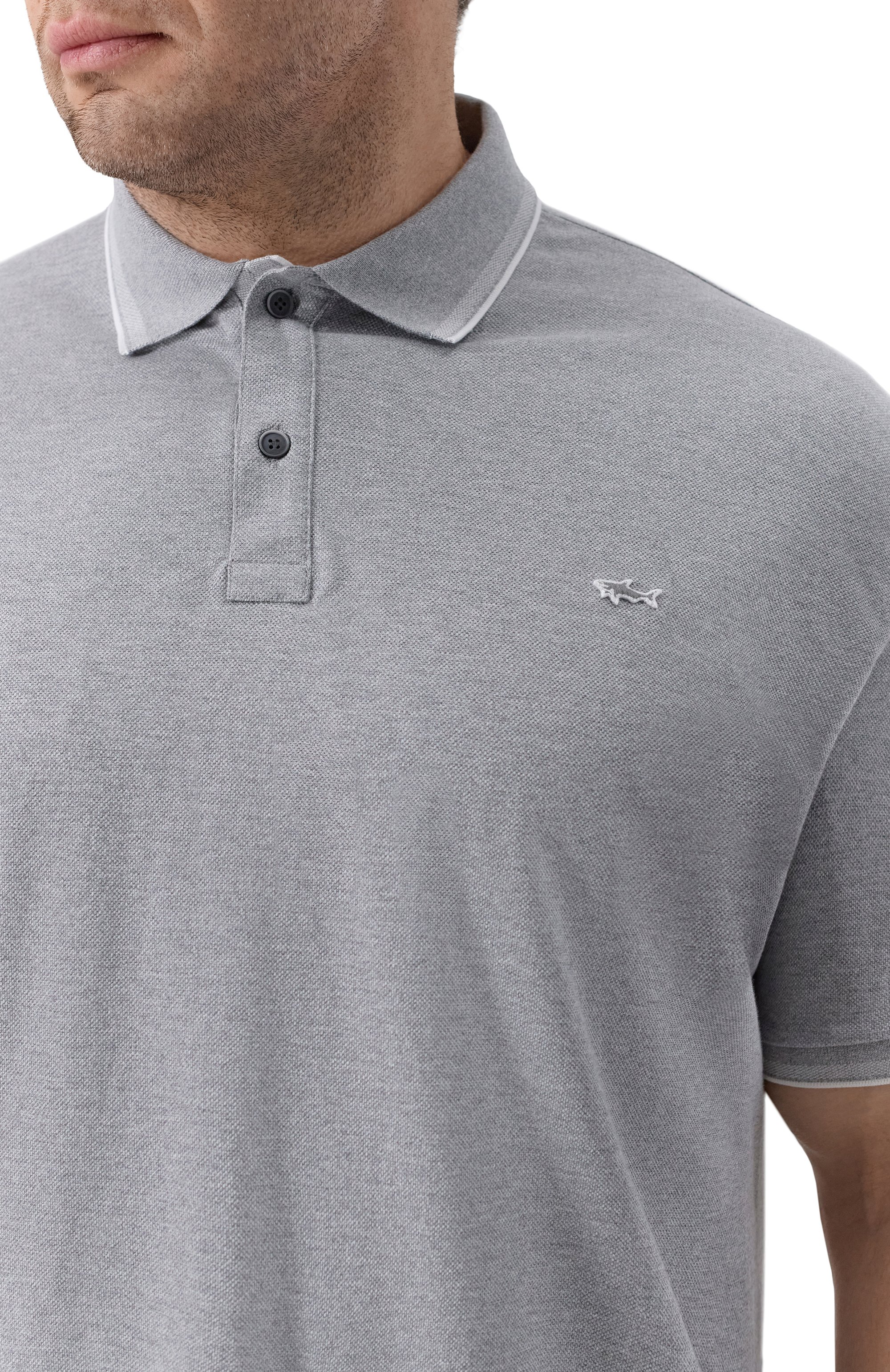 Хлопковое поло PAUL&SHARK, арт. 25411205/3XL, фото 5