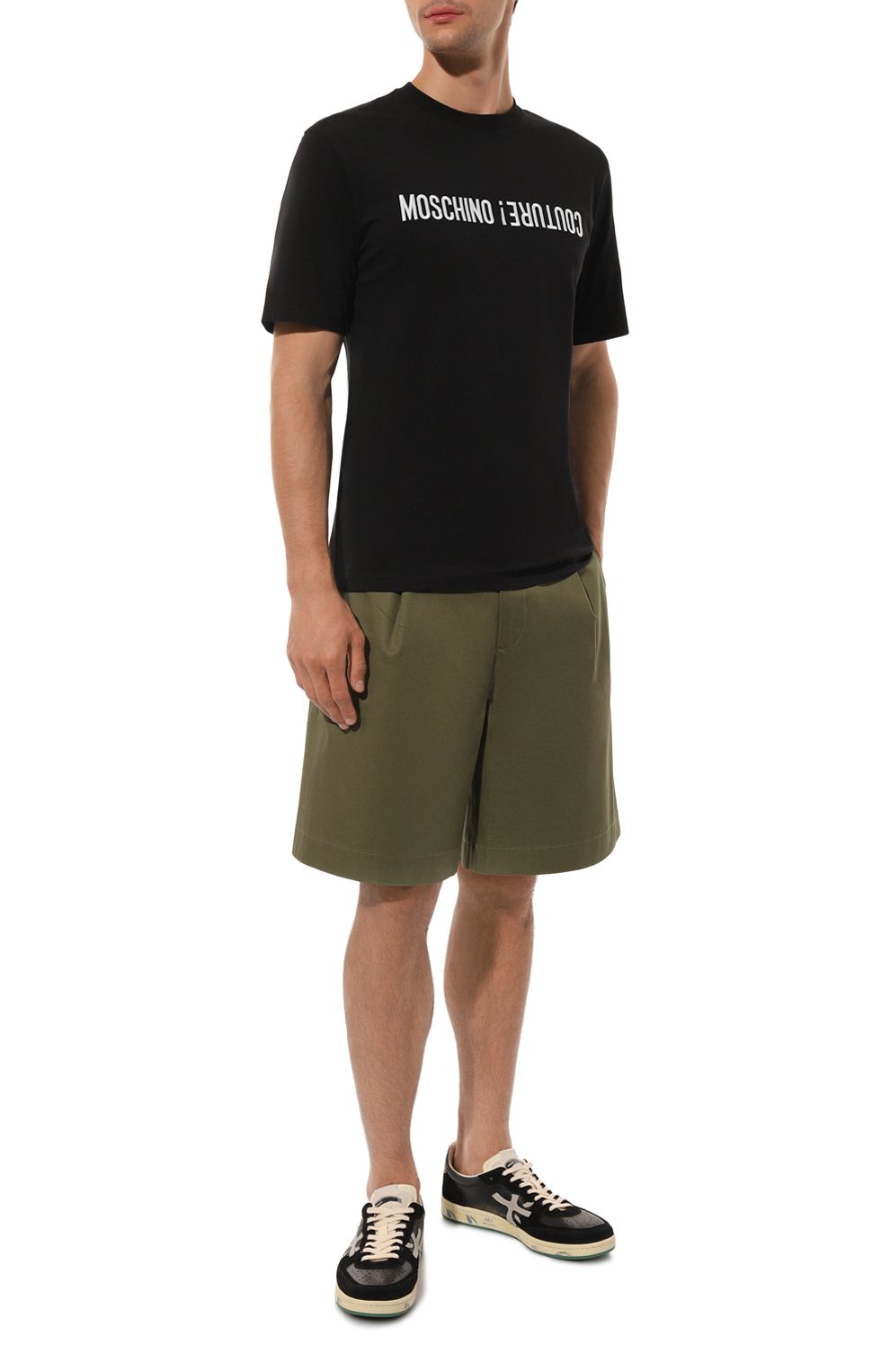 Хлопковая футболка MOSCHINO, арт. J0703/7041, фото 2