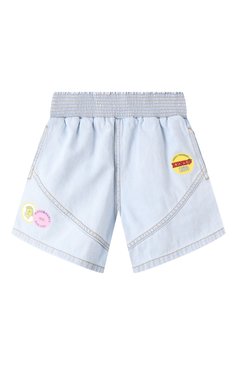 Детские джинсовые шорты KENZO голубого цвета, арт. K61039 | Фото 1 (Материал сплава: Проставлено; Нос: Не проставлено; Кросс-КТ: Деним; Материал внешний: Деним, Хлопок; Ростовка одежда: 4 года | 104 см, 5 лет | 110 см, 7 лет | 122 см, 9 лет | 134 см, 12 лет | 152 см, 2 года | 92 см)