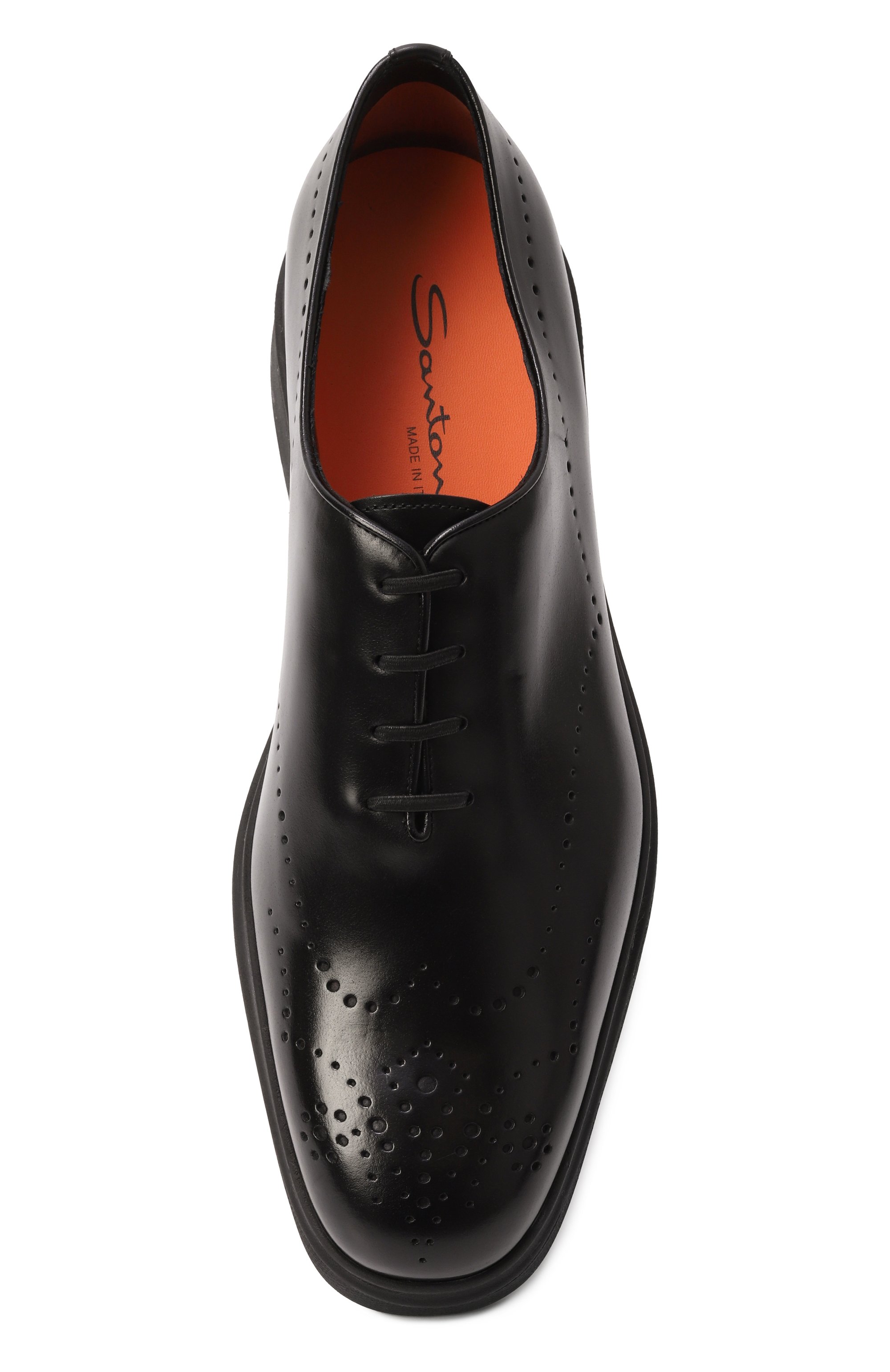 Кожаные оксфорды easy nova SANTONI, арт. MGEG19177NEAXNTG, фото 6