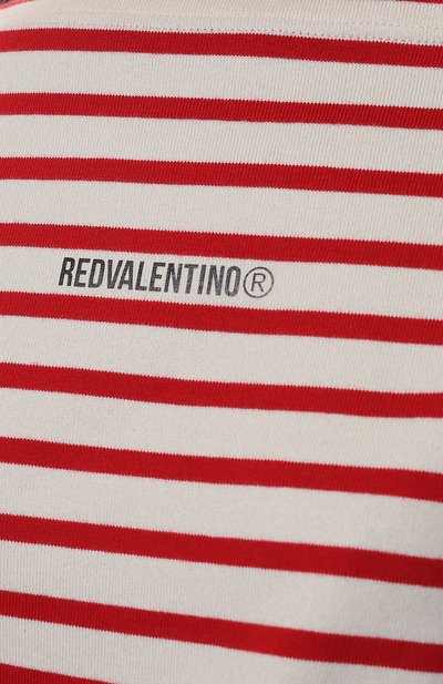 Хлопковый пуловер REDVALENTINO, арт. XR3MG12S/6DC, фото 5