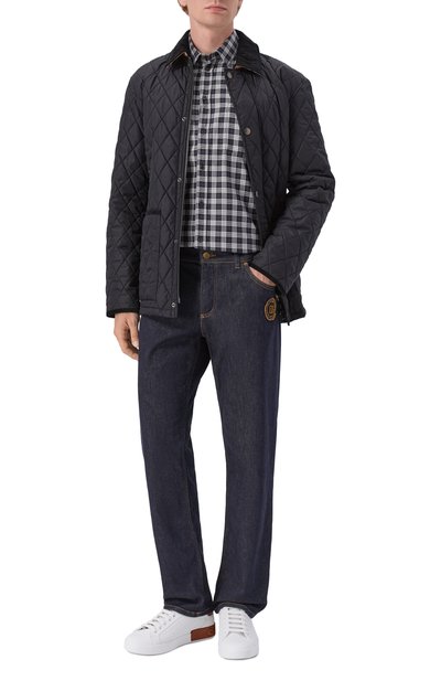 Джинсы luxury DOLCE & GABBANA темно-синего цвета по цене 99950 руб., арт. GYQFCZ/G8PF6, фото 2 Джинсы luxury DOLCE & GABBANA, арт. GYQFCZ/G8PF6, фото 2