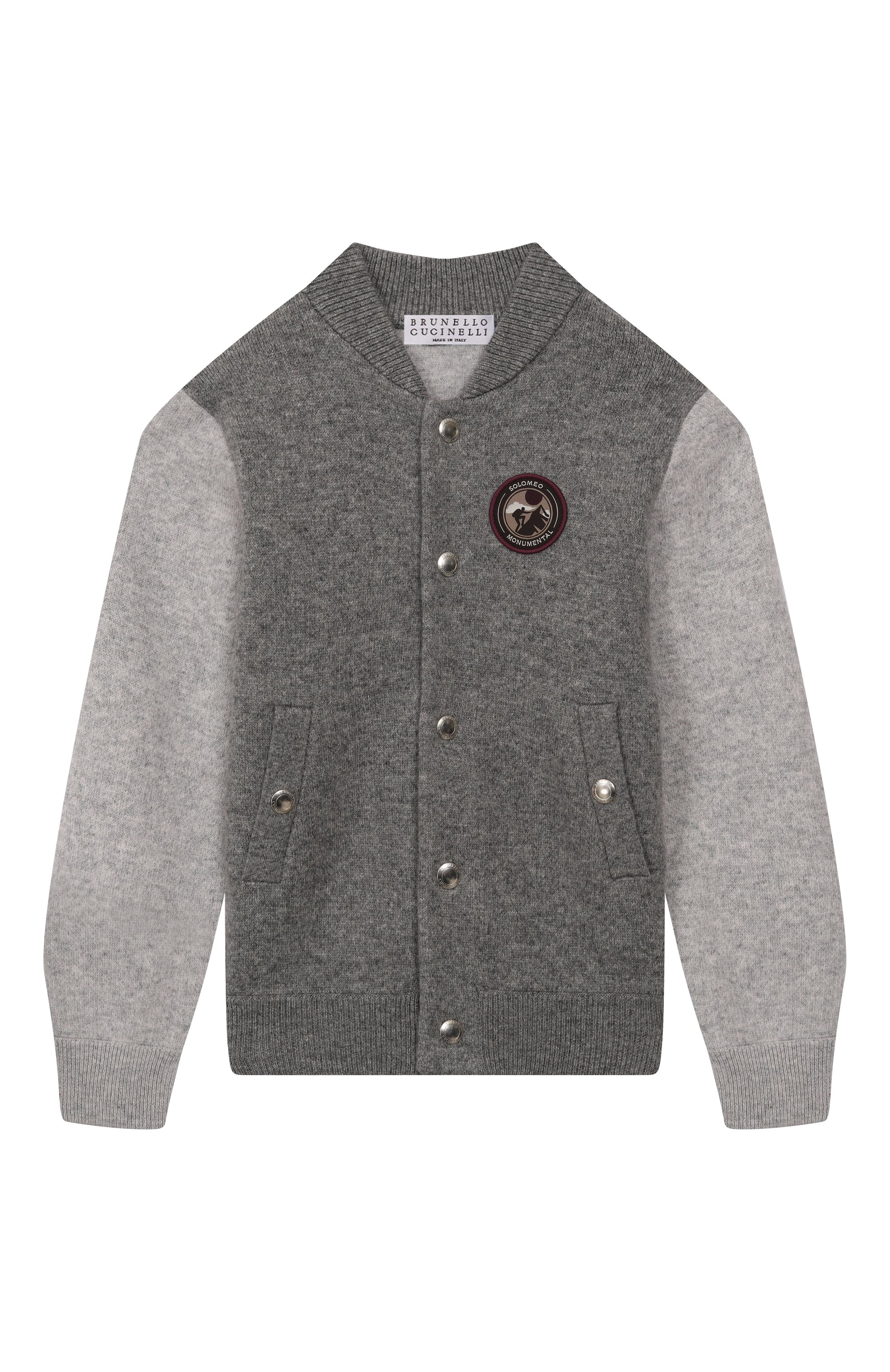 Бомбер из шерсти и кашемира BRUNELLO CUCINELLI, арт. B36M12546A, фото 1