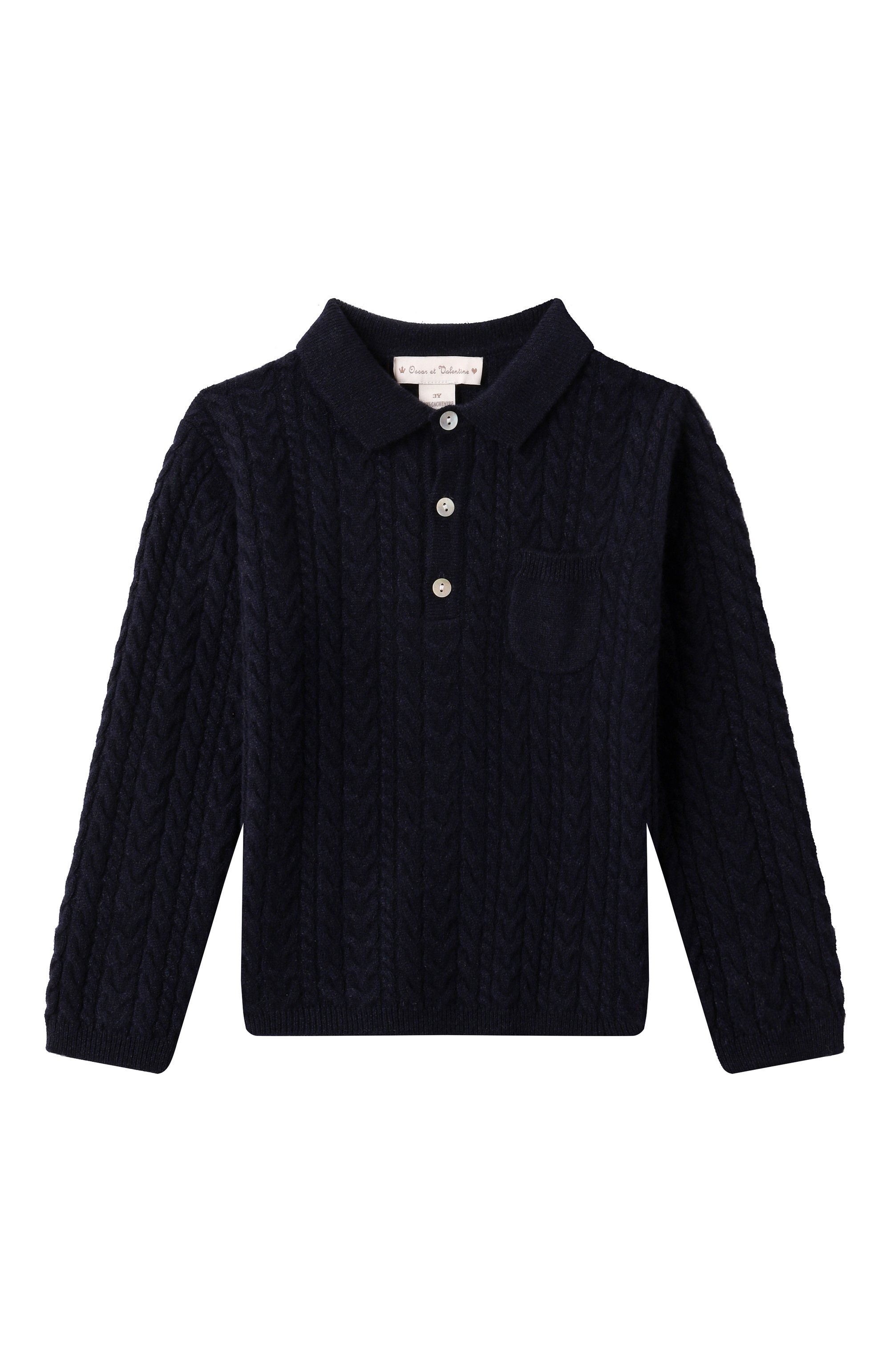 Кашемировое поло OSCAR ET VALENTINE, арт. W24POLO05., фото 1