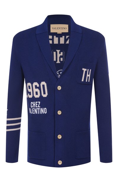 Мужской шерстяной кардиган VALENTINO, арт. 7V3KA05N/B2G
