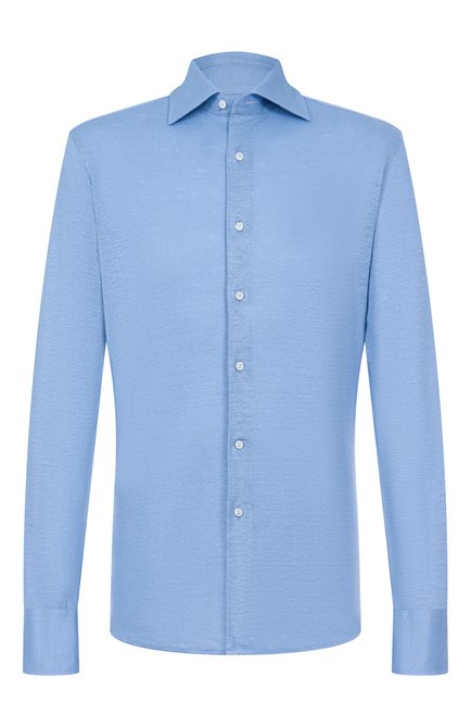 Мужская льняная рубашка MVST, арт. SLIM/GABRIELLE/R0UND/800-JERSEY