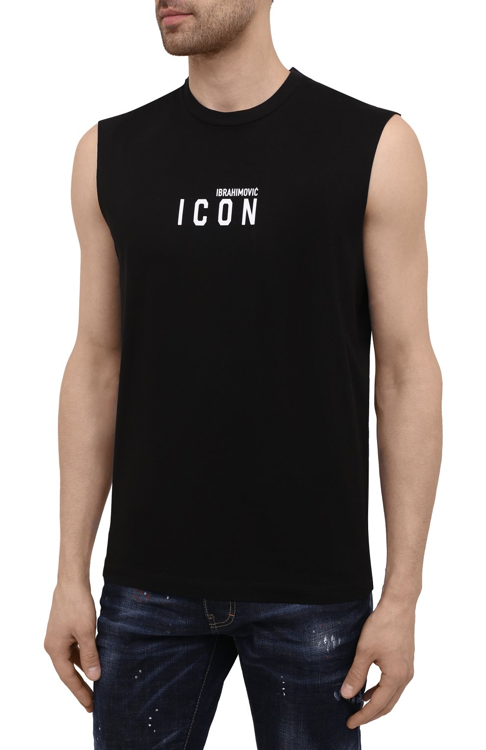 Хлопковая майка DSQUARED2, арт. S79GC0028/S23009, фото 3