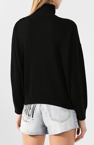 Шерстяной свитер ALEXANDERWANG.T черного цвета по цене 38350 руб., арт. 4KC1201053, фото 4 Шерстяной свитер ALEXANDERWANG.T, арт. 4KC1201053, фото 4