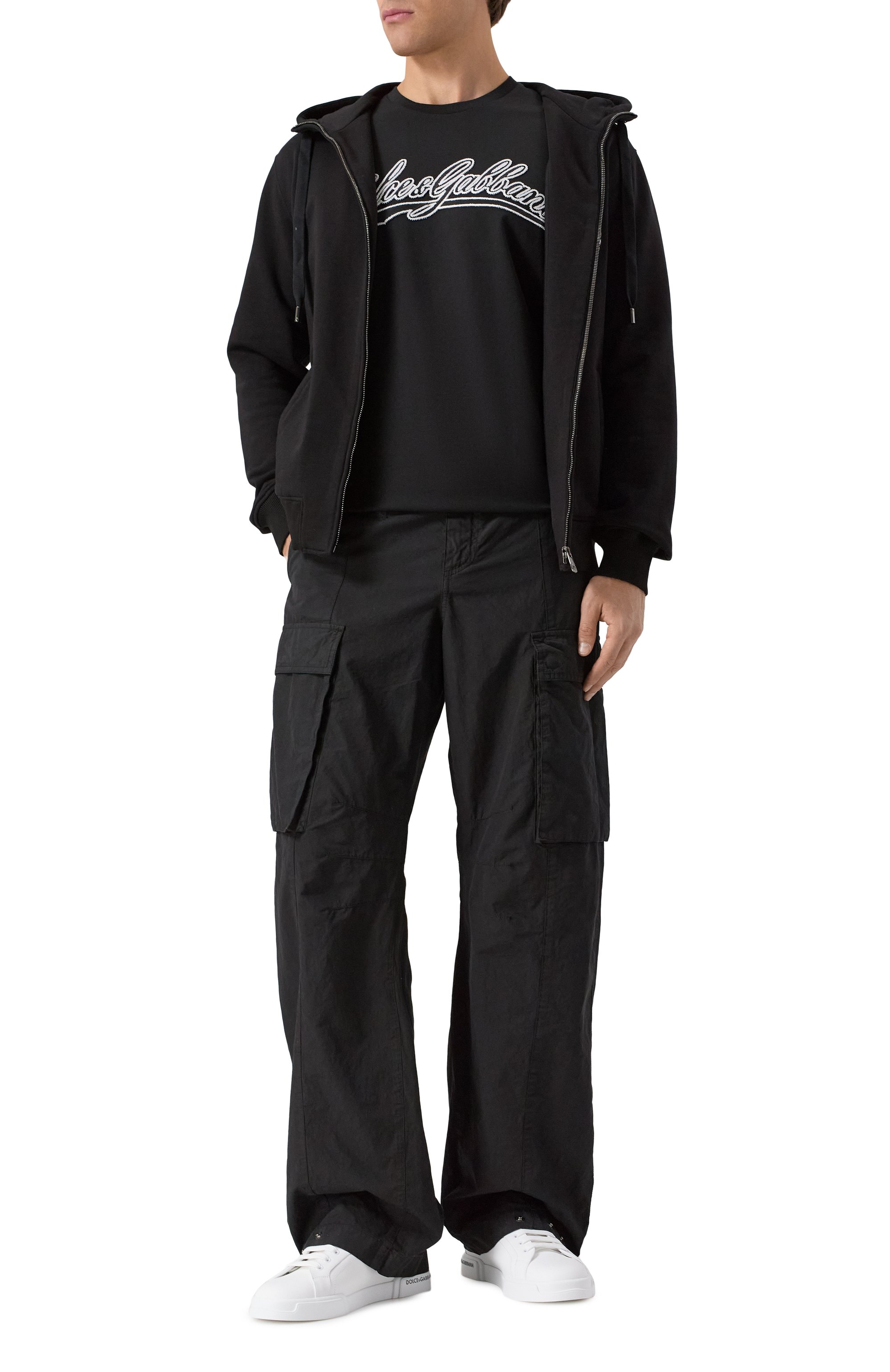 Хлопковая футболка DOLCE & GABBANA, арт. G8PN9Z/G7PIX, фото 2