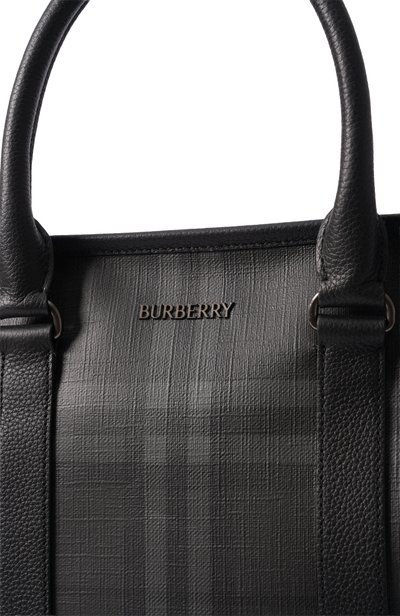 Сумка BURBERRY темно-серого цвета по цене 199500 руб., арт. 8128046, фото 5 Сумка BURBERRY, арт. 8128046, фото 5