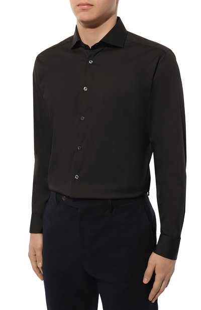 Хлопковая сорочка CORNELIANI, арт. 94P002-9411474, фото 4