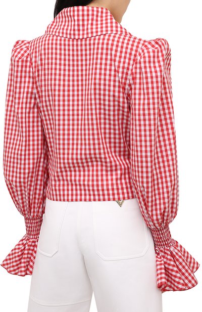 Хлопковая блузка BALMAIN, арт. VF12699/C280, фото 4