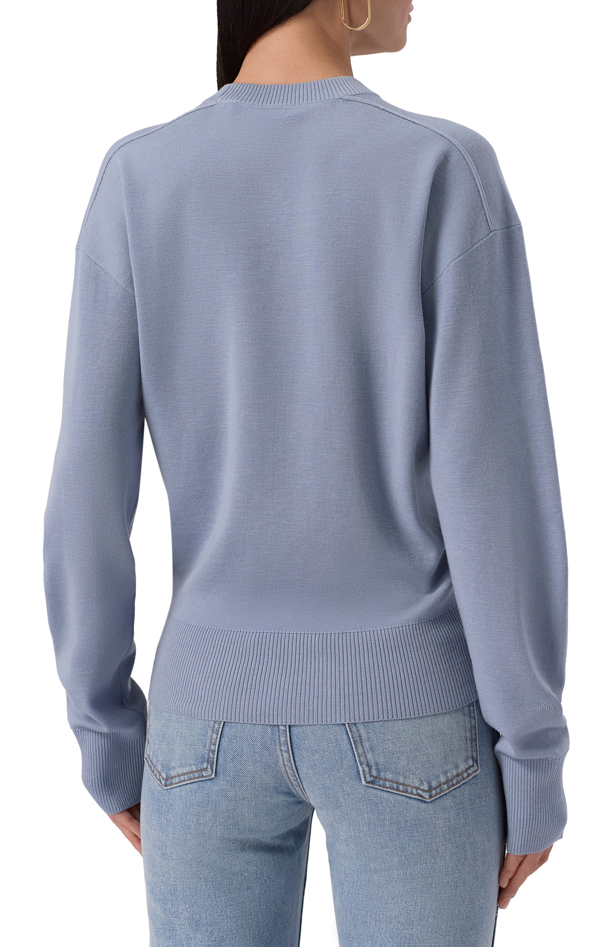 Шерстяной пуловер BURBERRY, арт. 8108432, фото 4