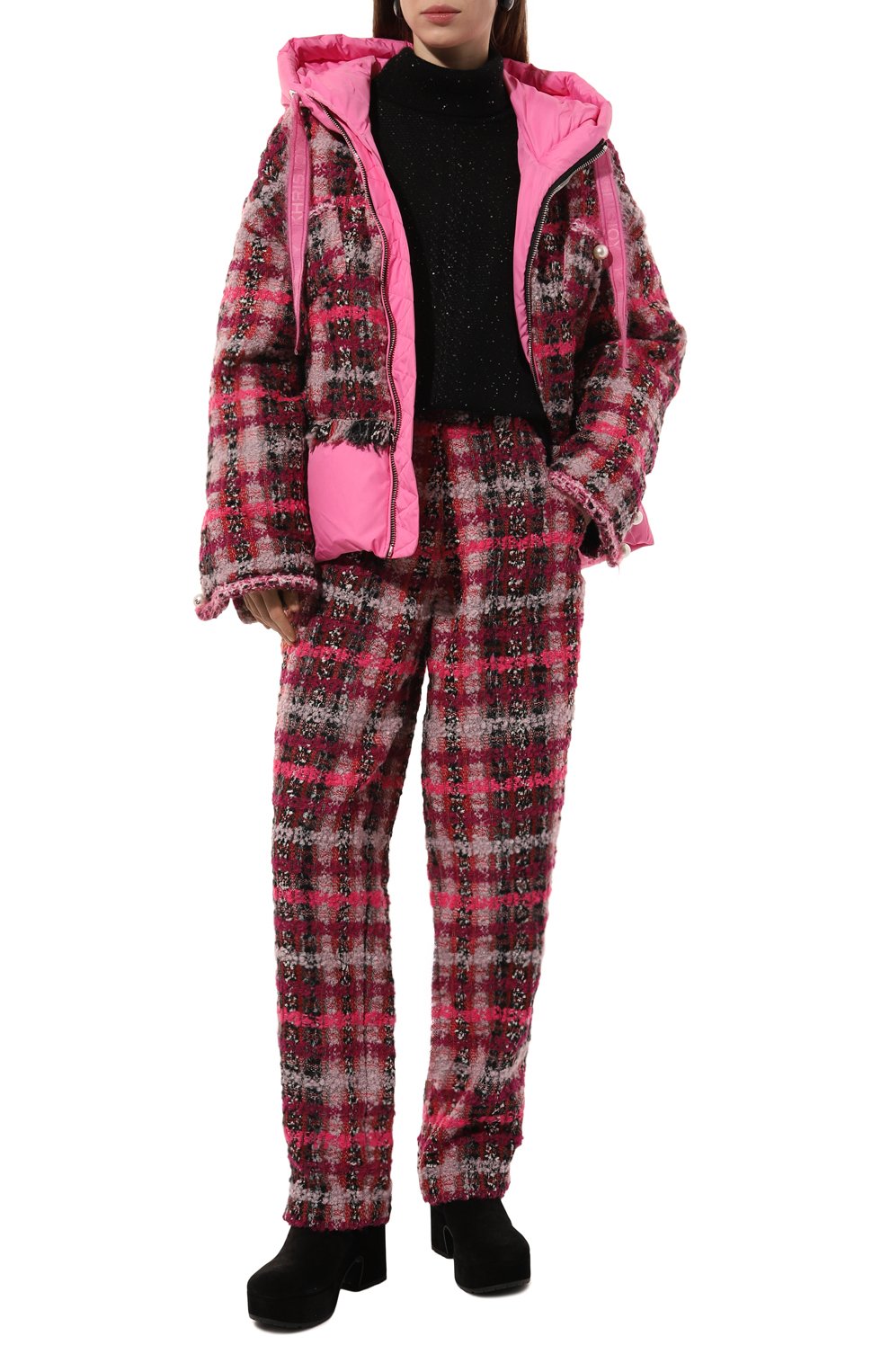 Твидовый пуховик KHRISJOY, арт. KWF24R0607/TWNY02, фото 2