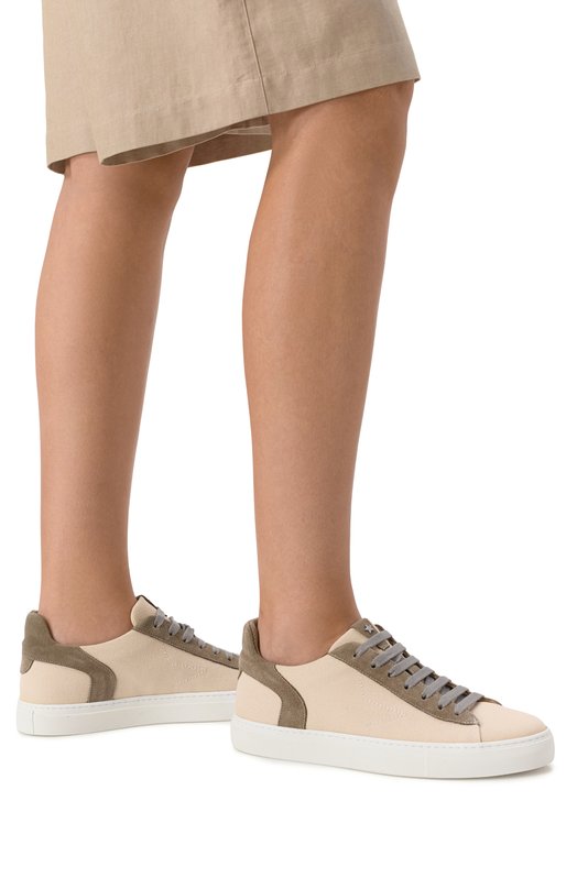 Комбинированные кеды Lorena Antoniazzi P26222SC01D/4229 Бежевый  P26222SC01D/4229 Фото 2