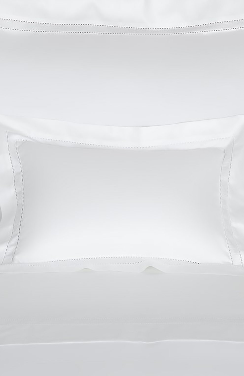 Наволочка links embroidery FRETTE белого цвета по цене 13850 руб., арт. FR0401 E0700 030B, фото 2 Наволочка links embroidery FRETTE, арт. FR0401 E0700 030B, фото 2