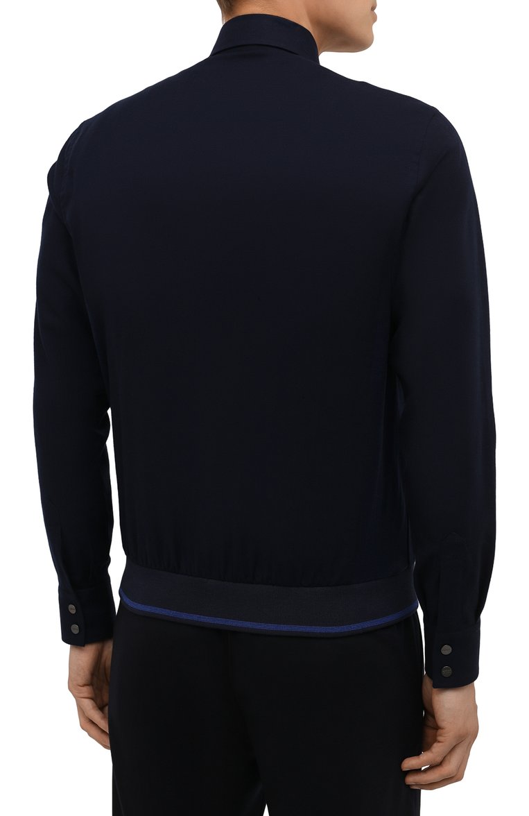 Рубашка хлопка и кашемира ZILLI SPORT, арт. MFW-4050-1649/ZS4092, фото 4