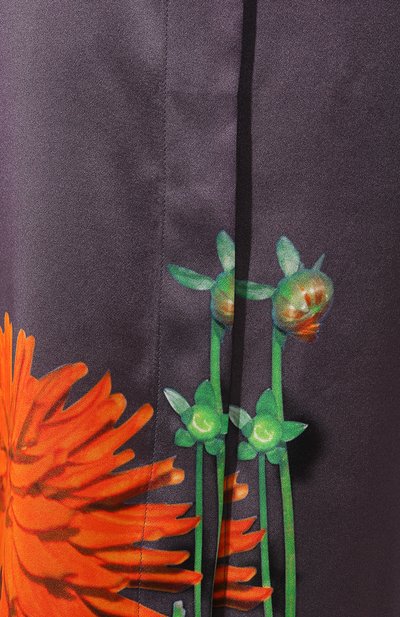 Атласное платье DRIES VAN NOTEN, арт. 192-31084-8408, фото 5
