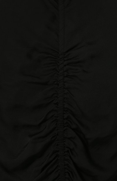 Платье-миди из смеси вискозы и хлопка с драпировкой RAQUEL ALLEGRA, арт. Y76-6739, фото 5