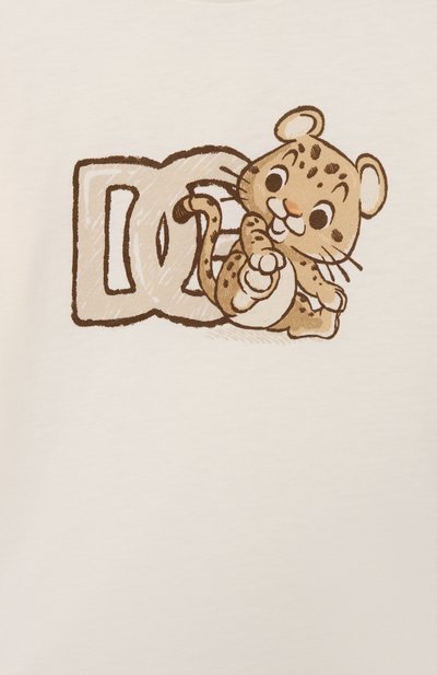 Хлопковая футболка DOLCE & GABBANA, арт. L1JTEY/II7IQ, фото 3