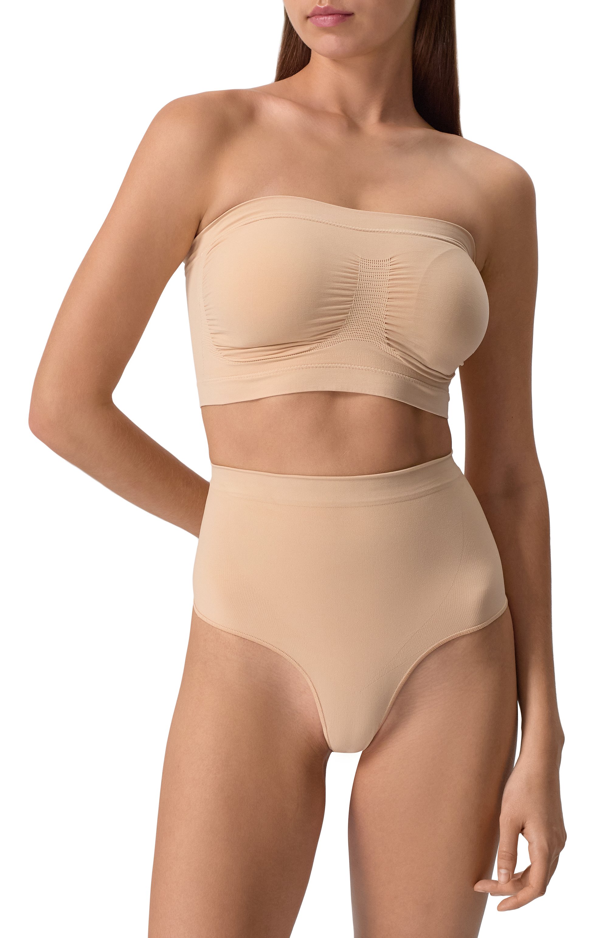 Трусы-стринги с завышенной талией BYE BRA, арт. 2051, фото 2