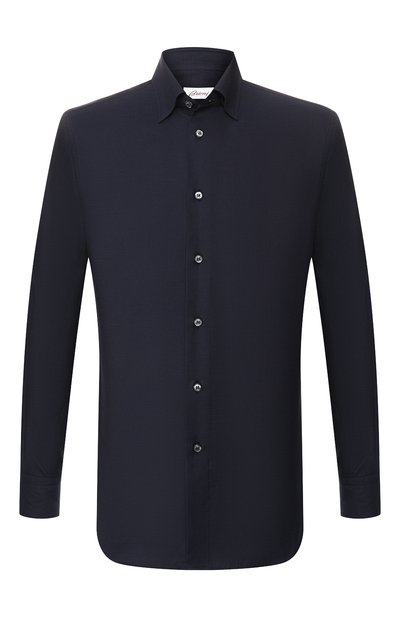 Мужская сорочка из смеси хлопка и кашемира BRIONI, арт. SCCA0L/0602I