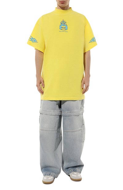Хлопковая футболка BALENCIAGA, арт. 787349/TQVW7, фото 2